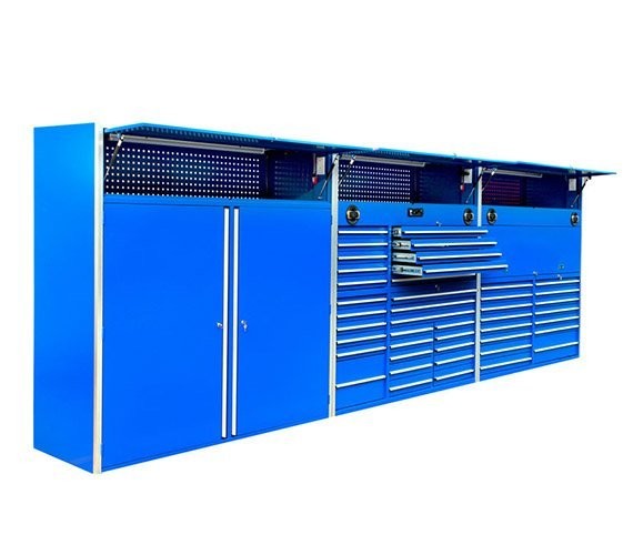 Professional Tool Box Rolling Storage Tool Hutch with Customized Support ODM