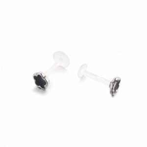 Hot Sale New Arrival Piercing Lip Ring Stainless Steel Internally 16g Labret Lip