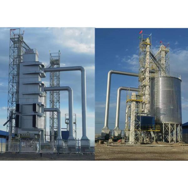 Quality Continuous Grain Dryer Tower Machine PLC Control With Silos wholesale