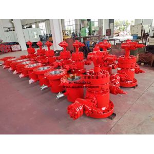 Forging Wellhead Christmas Tree Assembly 3000 Psi For Drilling well Completion