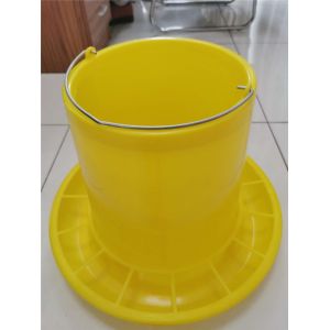 Broiler Duck Quail Bucket Poultry Feeder Drinker