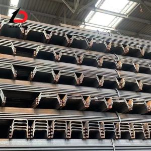 European Standard Cold Formed Sheet Pile ODM En10249 S355jr S355j0 S355j2h
