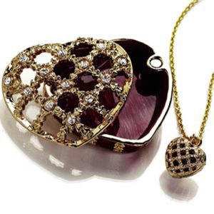 Decorative Earring Ring Trinket Box Holder Box Hand Enamel Easter Egg jewelry