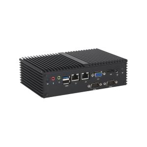 Cheap Dual Ethernet 3COM DDR3L Industrial Fanless Mini PC Intel Celeron J1900 for sale