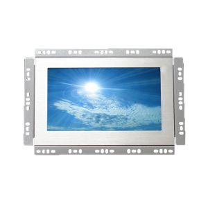 Silver High Brightness Monitor VGA / HDMI Signal Ports For Outdoor Applications