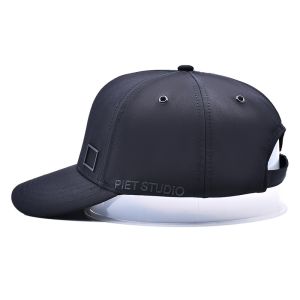 Customizable 6 Panel Baseball Cap With 4 Metal Eyelets Matching
