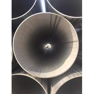 Non Alloy Seamless 316L SS Round Pipe Slit Edge BA Hot Rolling