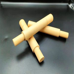 Yellow Magnesium Stabilized Zirconia Tubes Anti Oxidation