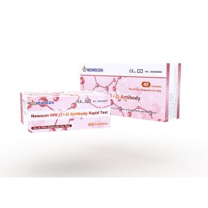 Colloidal Gold 100% Sensitivity HIV1/2 RDT Rapid Test Kit