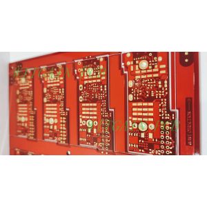Six Layer Thick Copper PCB / Heavy Copper Pcb Red Color Power Supply