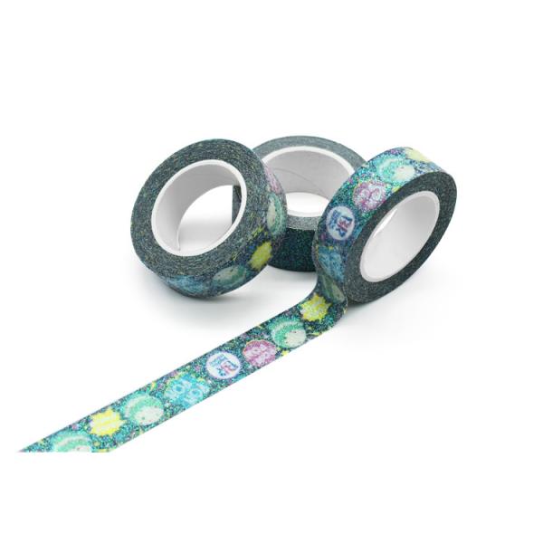 Quality Glitter Washi Tape Custom Printed Washi Tape For Decoration Stationery wholesale