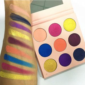 2020 Hot In Stock Waterproof OEM ODM Shimmer Makeup Eyeshadow Palette