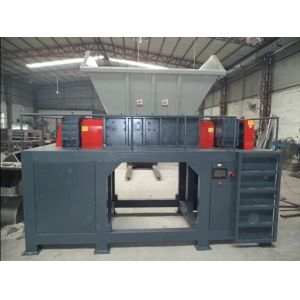 Customizable two shaft shredder machine plastic pipe hard plastic shredder