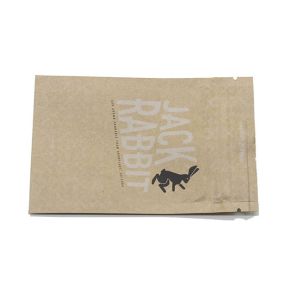 Paper Kraft Bag Stand up Zipper Kraft Paper Pouch Waterproof Zipper Sealed