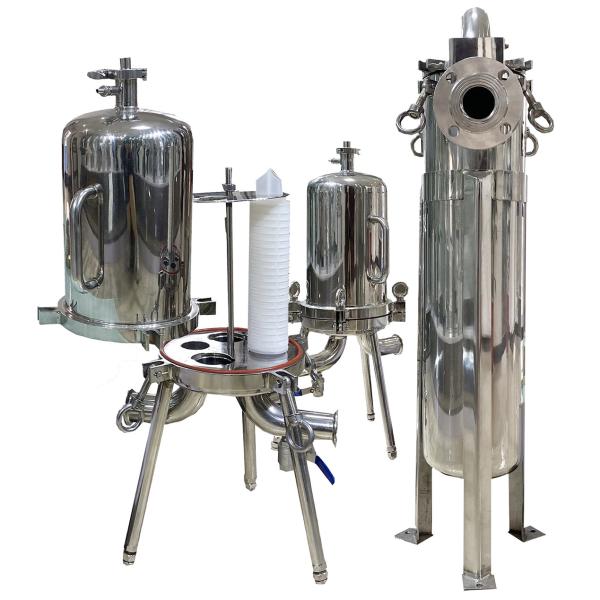 Beer precision cjc 10 inch ss316 316l single or multi cartridges steam stainless