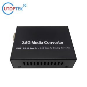 China Factory OEM 2.5GB SFP to RJ45 Fiber Media Converter with high quality best