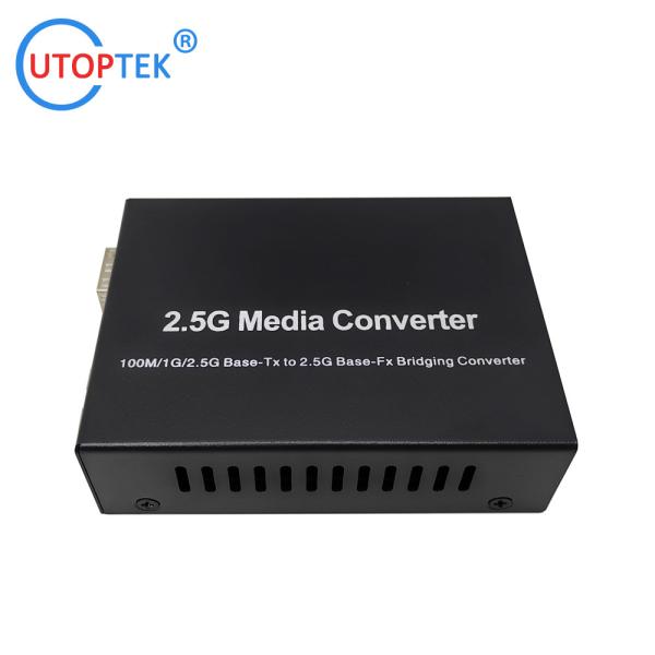 China Factory OEM 2.5GB SFP to RJ45 Fiber Media Converter with high quality best
