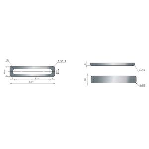 precision components S45C Latch Lock Mold TLKH Puller Limit Plate
