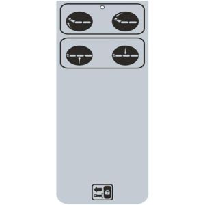 PC / PET Tactile Membrane Panel Switch Embossed with 4 Buttons