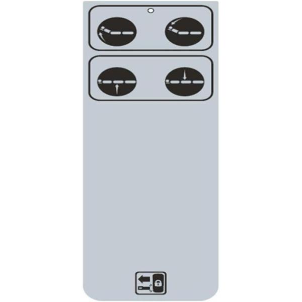 Quality PC / PET Tactile Membrane Panel Switch Embossed with 4 Buttons wholesale