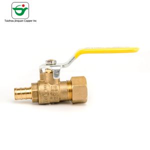 China Standard Sweat Drain 3/4'' Brass Mini Ball Valve on sale