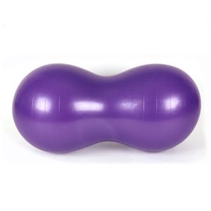 PVC Anti Burst Inflate Exercise Ball , Peanut Yoga Ball Elastic 90*45cm