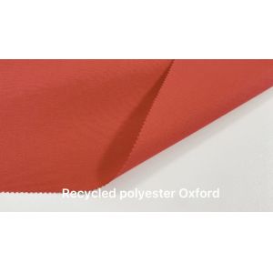 Repreve 450D 92T Recycled polyester oxford PVC lamination fabric for backpack