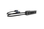 Black XLR Dante Audio Interface , Dante IO Interface Analog Input Dante Output