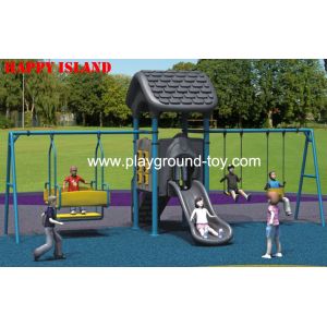 Cheap Imported LLDPE Playground Swing Sets Outdoor Childrens Swing Sets for sale