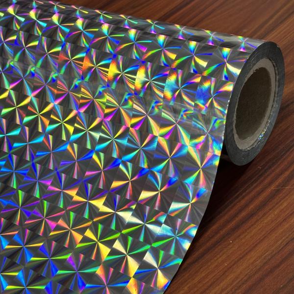 Various Patterns Laser Printed Metallized PET Thermal Holographic Decorative