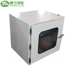 Mechanical Interlock Cleanroom Pass Box Powder Coated Cold Rolled Steel Material