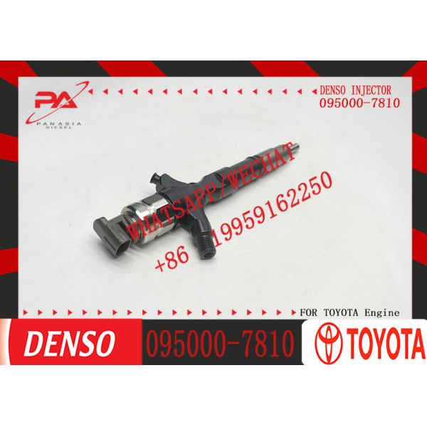 Fuel Injector 095000-7810 23670-30290 2367030290 for Toyota 1KD-FTV 3.0L EUR0-4 2008-2010
