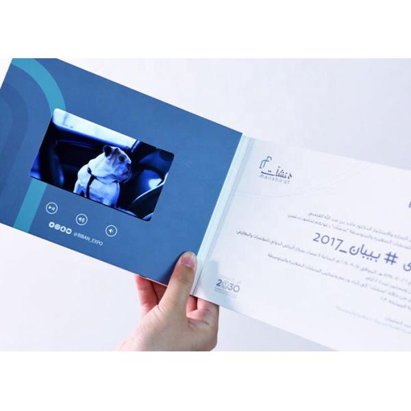 Quality Digital Advertising Recordable Video Greeting Card For Opening Ceremonies wholesale