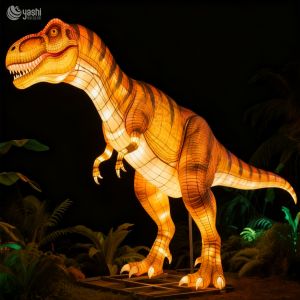 Waterproof Dinosaur Lanterns for Outdoor Decoration, Dinosaur Sculptures for