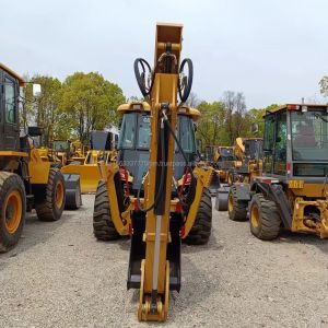 Used Backhoe Loader for Building Material Shops Caterpillar 420F Second Hand
