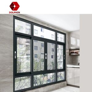Residential Aluminium Sliding Window Insect Control For Balcony Space
