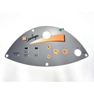 Waterproof Instrument Adhesive Membrane Touch Control Panel With LED Light