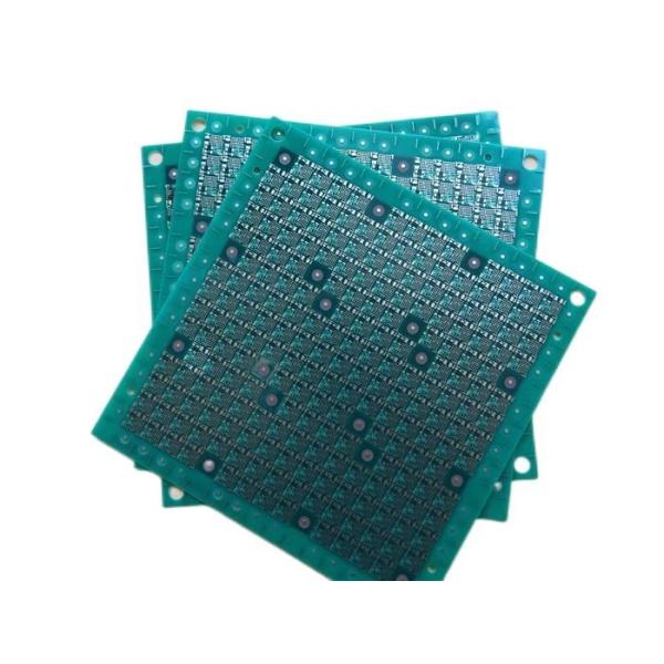 Via Filled PCB Via in Pad Circuit Board 0.6mm Multilayer PCB Built On 6 Layer