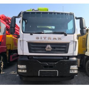 ZOOMLION 63m USED Pump Truck Concrete Pump In SITRAK Chassis 2020