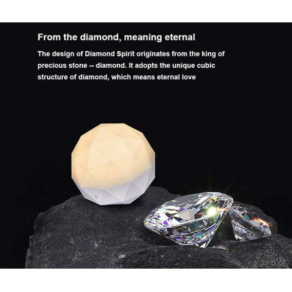 Childrens Night Light Voice Controlled Diamond Lamp With 1200mAh Rechargeable Battery