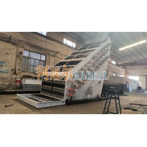30TPH High Frequency Screen Vibrating Sieve For Wet Quartz Sand Electromagnetic