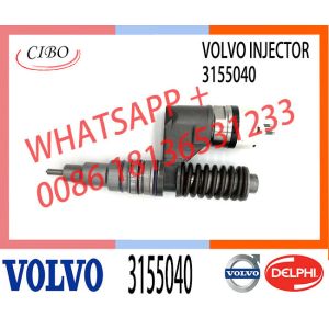 Common Rail Fuel Injector VOE3155040 3155040 for EC360 EC360B EC460 Excavator
