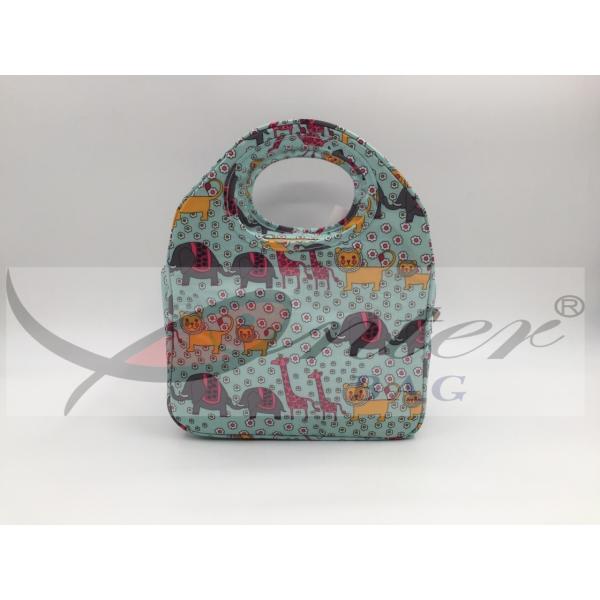 Quality Portable Travel Cooler Bag With Zipper Environmental Protection Material wholesale