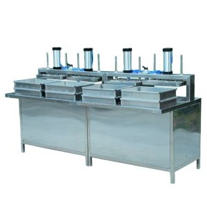 Pneumatic Bean Curd Pressing Machine Tofu Presser For Processing Types Bean