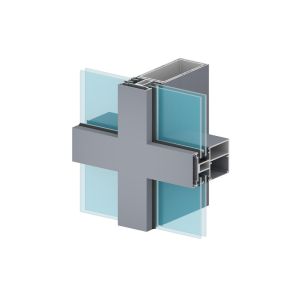 Lightweight Aluminium Curtain Walling Heat Insulation Good Wear Resistance