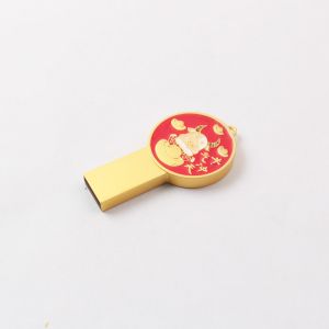 Logo Print Shockproof -20°C To 85°C Metal USB Flash Drive 8-15MB/s Write