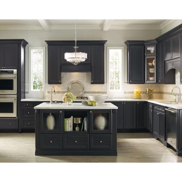 Quality Customized Lacquer L Shape Modular Kitchen Cabinets OEM ODM Overhead Cupboards wholesale