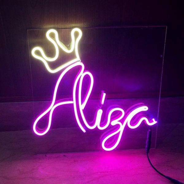 Quality 12V Voltage Customized Acrylic Neon Light Signs for Decoration from Design Neon Sign wholesale