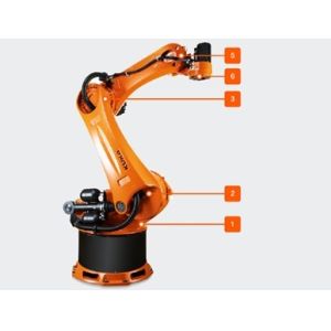 Work Visual With Kuka KR 300-2 PA Palletizing Robotic Arm Manipulator