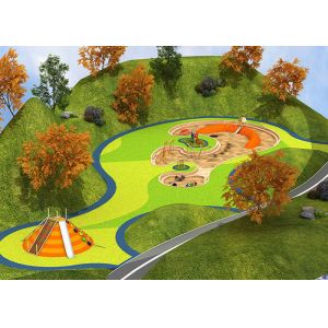 Micro-Terrain Children'S Play Equipment In Parks Toddler Playset